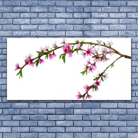 Obraz na płótnie Kwitnąca Gałązka Jabłoni