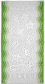 Ręcznik kąpielowy Greno Flora Ocean 70x140 zielony GRENO