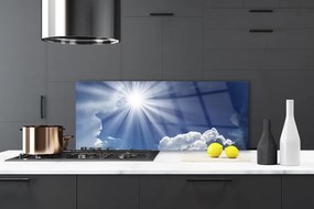 Panel Kuchenny Złota Godzina Nad Krajobrazem