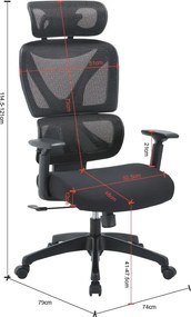 Wygodny fotel biurowy do wielogodzinnej pracy Ergolab