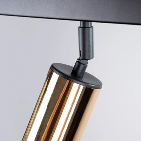 Listwa oświetleniowa WINX 3 czarna/złota SOLLUX  LIGHTING