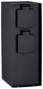 Paulmann 94313 - Zewnętrzny słupek zasilający RIO 4Z SCHUKO 230V IP44