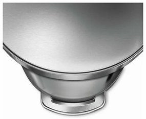 Simplehuman Kosz na śmieci z pedałem 45 l, stalmatowa