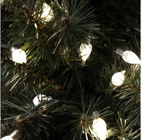 Zewnętrzny łańcuch LED LINE, 200 diod, 12,75 m, IP44, ciepła biel