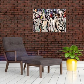 Obraz - Jazzowa noc (70x50 cm)