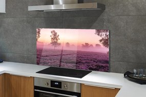 Szklany Panel Koloryt Wrzosowiska