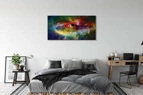 Obraz drukowany na płótnie Czysta Abstrakcja Fraktalna