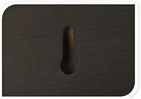 Półka na zdjęcia, obrazy SMALL, wąska, 58 x 6 x 6,8 cm