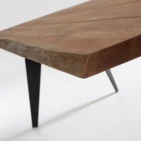 Stół z blatem w dekorze dębu 100x180 cm Koda – Kave Home