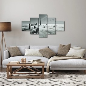 Obraz - Wieżowce w Dubaju (125x70 cm)