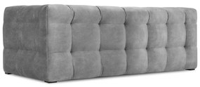 Szara aksamitna sofa Windsor &amp; Co Sofas Vesta, 208 cm