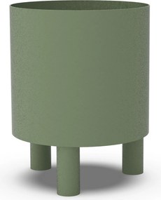 Niska doniczka metalowa Bom H30 cm