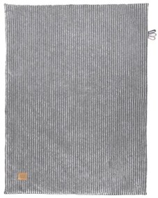 Szary koc dziecięcy sztruksowy 100x77 cm – Meowbaby