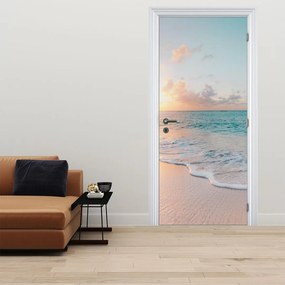 Fototapeta na drzwi - Wymarzona plaża (95x205cm)