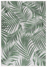 Dywan zewnętrzny Sunny listki zielone 240 cm x 340 cm