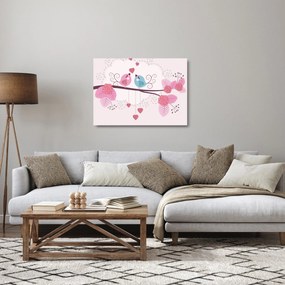 Obraz na szkle - Czas miłości (70x50 cm)