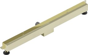 Mexen Flat Wall odpływ liniowy ścienny 2w1 90 cm, złoty - 1530090