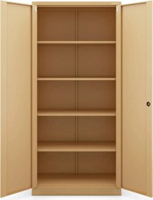 Szafa biurowa Fresh Style Jan H 90x40x195 cm beżowa