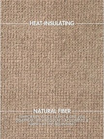 Beżowy wełniany dywan tkany ręcznie 120x170 cm Greenwich – Ted Baker