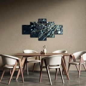 Obraz - Kwiat z pajęczyną (125x70 cm)
