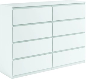 Komoda NUDO 120 cm do Salonu Sypialni Biały