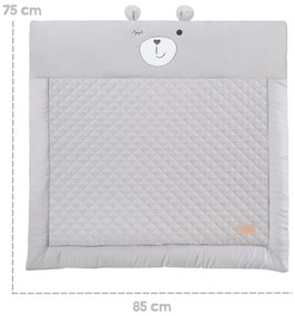 Szara mata do zabawy dla dzieci 75x85 cm Style – Roba
