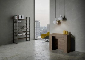 Konsola rozkładana 90x48/296 cm Venus Orzech wewnętrzne przedłużenia