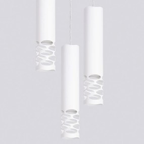 Lampa wisząca LIRO 3P biała SOLLUX  LIGHTING