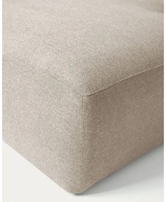 Beżowy narożnik (prawostronny) Blok – Kave Home