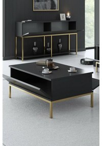 Stolik konferencyjny Lord Anthracite and Gold