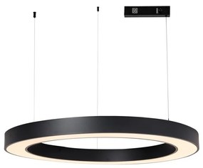 Immax NEO 07211L - LED 68W 230V ściemnialny żyrandol na linkach PASTEL czarny +D