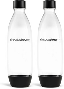 Sodastream Butelka Fuse Black 2x 1 l, do zmywarki