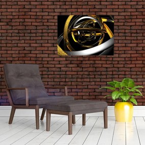 Obraz nowoczesnej abstrakcji (70x50 cm)