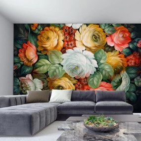 Fototapeta - Kwiaty (196x136 cm)