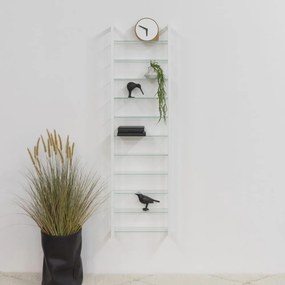 Biała metalowa półka 46 cm Cubic – Spinder Design