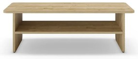 Stolik z blatem w dekorze dębu w naturalnym kolorze 60x110 cm Daira – Marckeric