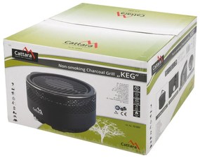 Cattara Grill stołowy na węgiel drzewny Keg, śr. 30 cm