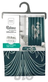 Zasłona prysznicowa 180x200 cm Ginkoblue – douceur d'intérieur