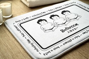 Dywanik łazienkowy Dywanik łazienkowy Zawodnicy Sumo