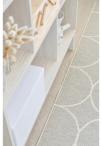 Kremowy dywan odpowiedni na zewnątrz 70x100 cm Boo Linen – Pappelina