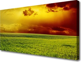 Fotoobraz na płótnie Rozległy Pejzaż Polny