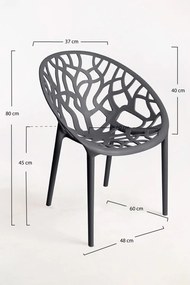 Zestaw 4 Krzese Nido