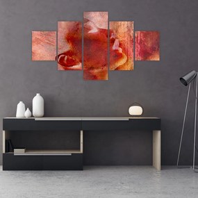 Obraz - Profil twarzy kobiety (125x70 cm)