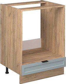 Szafka kuchenna jasnoniebiesko-szary 60x51.6x82 fame-line