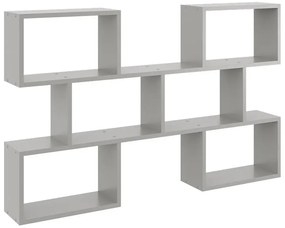 Szara skandynawska półka wisząca G9-L88