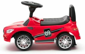 Baby Mix Odpychacz dla dzieci z dźwiękiem Racer, czerwony