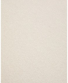 Beżowy podnóżek z materiału bouclé Aurum – Kave Home