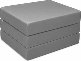 Materac 180/60 + Torba składany turystyczny tkanina Welur : Kolor tkaniny - VELVET - MG17, Rozmiar - 180/60/6, Typ tkaniny - Velvet