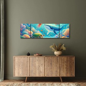 Obraz - Świat pod wodą (170x50 cm)
