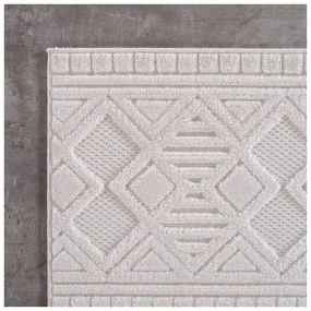 Dywan nowoczesny 3D Doha berber kremowy 240 cm x 340 cm